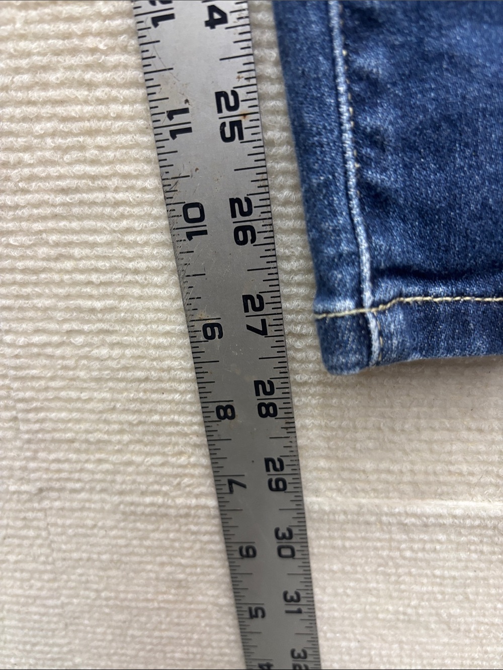 Judy Blue 15/32 15 32 skinny fit Women’s Dark Blue High-Rise Slim Jeans - Picture 3 of 7